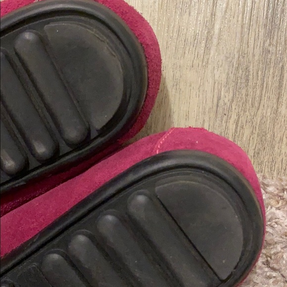Magenta Pink Moccasin Flats/Slippers Valley Lane - Picture 4 of 6